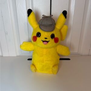 Detective‎ Pikachu Plush Toy - Bright Yellow
